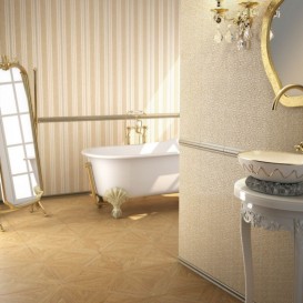 Бордюр Newker Royal Listelo Modan Honey 6х29,5