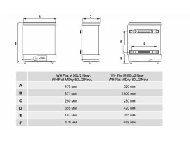 Бойлер Arti WH Flat M Dry 80L/2 New універсальний сухий ТЕН білий 332253