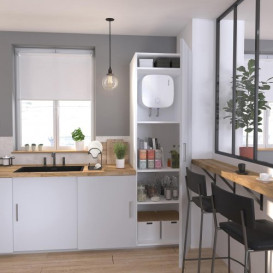 Бойлер Atlantic Nanto SWH 30A M-N1 2000W мокрий ТЕН білий 831234