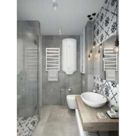 Бойлер Atlantic O'Pro Turbo VM 100 D400S-2-B 2500W мокрый ТЭН белый 861374