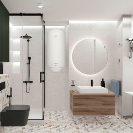 Бойлер Atlantic O'Pro+ VM 100 D400S 2000W мокрий ТЕН білий 861389