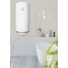 Бойлер Atlantic Steatite Ego Slim VM 080 D325-1-BC 1500W сухий ТЕН білий 851392