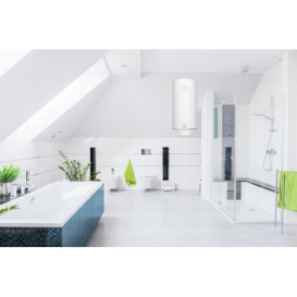 Бойлер Atlantic Steatite Ego VM 100 D400S-1-BC 1200W сухий ТЕН білий 861394