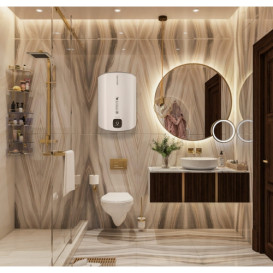 Бойлер Atlantic Steatite Genius WI-FI VM 050 D400S-3E-CW 1800W сухий ТЕН білий 8413310