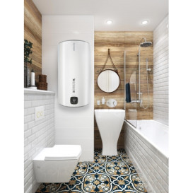 Бойлер Atlantic Steatite Genius WI-FI VM 080 D400S-3E-CW 1800W сухий ТЕН білий 8513560