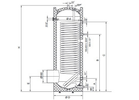 Бойлер косвенного нагрева Vaillant uniSTOR exclusive VIH RW 500/3 MR напольный белый 0010020669