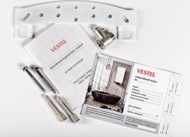 Бойлер Vestel прямоугольный 80 л с электронным управлением белый TR80D20