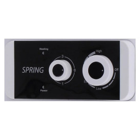 Бойлер Willer EH40R Spring-SS-blackm горизонтальний 40 л мокрий ТЕН чорний матовий 94306