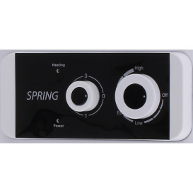 Бойлер Willer EH50R Spring-SS-blackm горизонтальний 50 л мокрий ТЕН чорний матовий 94429