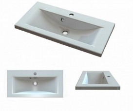 Раковина для ванной встраиваемая Буль-Буль коллекция Lucia белая 1308101