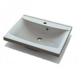 Раковина для ванной встраиваемая Буль-Буль коллекция Lucia белая 1306101