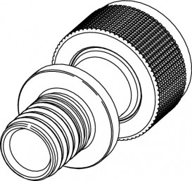 Быстросъемное соединение Tece TECEflex прямое 16хRp1/2 кремнистая бронза 708630
