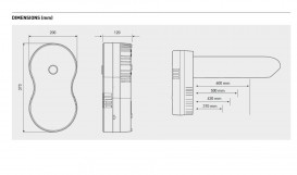 Побутовий рекуператор Soler&Palau Eco room 150/310 пластик білий 5144304909
