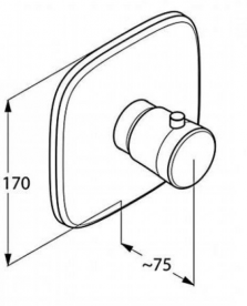 Центральний термостат Kludi Ambienta 537290575