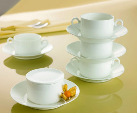 Чаша для супу Villeroy & Boch Stella Hotel 270 мл преміум фарфор білий 16-3272-2513