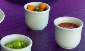 Чаша для яєць/для соусу Villeroy & Boch Universal Ø4,5 см преміум фарфор білий 16-2040-1950