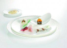 Чаша для закусок Villeroy & Boch Stella Hotel 16х11 см преміум фарфор білий 16-3272-3596