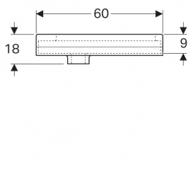 Чаша Генуя Geberit Publica санфарфор белый 208580000