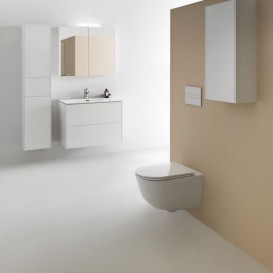 Чаша підвісного унітазу Laufen Pro Pack 36х53 см з сидінням з кришкою білий H8669530000001