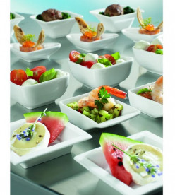 Чаша прямокутна Villeroy & Boch Pi Carré 10х6 см преміум фарфор білий 16-3334-3936