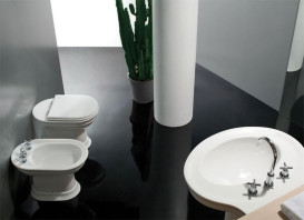 Чаша унитаза Hatria Dolcevita 59х37 см санитарный фарфор белый 00YXXP01