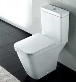 Чаша унітазу Hatria Erika Pro Q 62,5х37 см кераміка білий 00Y1BV01