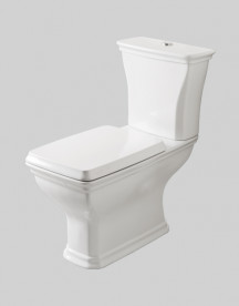 Чаша унитаза-компакта Artceram Civitas 36х73 см керамика белый CIV004 01;00