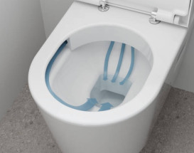 Чаша унітазу-компакту Hansgrohe EluPura Original AquaChannel Flush 36,5х64 см кераміка білий 60135450