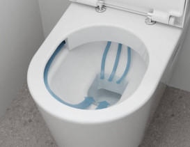 Чаша унитаза-компакта Hansgrohe EluPura Original S AquaChannel Flush 36,5х64 см керамика SmartClean белый 61176450