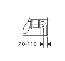 Чаша унітазу-компакту Hansgrohe GladeLake S AquaChannel Flush 36х64 см кераміка білий 60108450