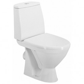 Чаша унітазу-компакта Kolo Runa горизонтальний випуск кераміка білий L83200000