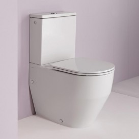 Чаша унитаза-компакта Laufen Pro керамика белый с покрытием LCC H8259524000001