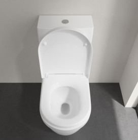 Чаша унітазу-компакту Villeroy & Boch Architectura 37х70 см санітарна кераміка CeramicPlus альпійський білий 5691R0R1