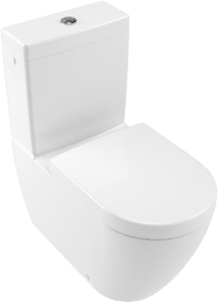 Чаша унитаза-компакта Villeroy & Boch Subway 2.0 37х70 см санитарная керамика альпийский белый 5617R001