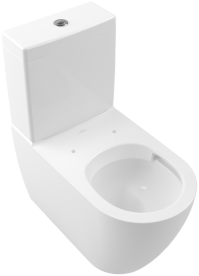 Чаша унітазу-компакту Villeroy & Boch Subway 2.0 37х70 см санітарна кераміка альпійський білий 5617R001