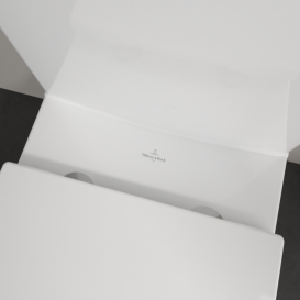 Чаша унитаза-компакта Villeroy & Boch Subway 3.0 37х71 см санитарная керамика TwistFlush CeramicPlus альпийский белый 4672T0R1