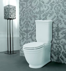 Чаша унитаза-моноблок ArtCeram Hermitage 36х72 см белый глянцевый HEV006 01;00