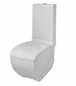 Чаша унитаза-моноблок ArtCeram Hi-Line 38х67,5 см белый глянцевый HIV003 01;00