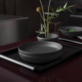 Чаша Villeroy & Boch Iconic La Boule 24х4 см чорний 10-1665-6006