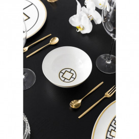 Чаша Villeroy & Boch MetroChic 15 см белый/золото/черный 10-4652-1900