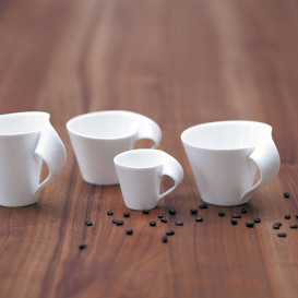 Чашка для эспрессо Villeroy & Boch NewWave Caffe 80 мл премиум фарфор белый 10-2484-1425