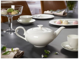 Чайник Villeroy & Boch Anmut Gold 1,00л білий 10-4653-0460