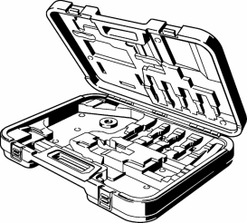 Валіза для прес-інструменту Viega Pressgun 5 2293.3 пластик 719760
