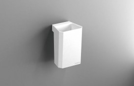 Cтакан для зубних щіток Sonia S4 настінний штучний камінь білий 156245