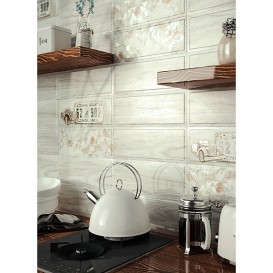 Декор InterCerama Blanko 40х15 см сірий 071-2 218304