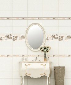 Декор InterCerama Continental 50х23 см бежевый 021-1 147107