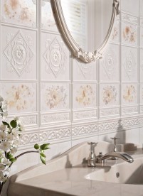 Декор InterCerama Treviso 60х23 см серый 071 106605