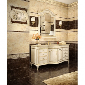 Декор-панно InterCerama Emperador 50х46 см світло-коричневий 031 455708