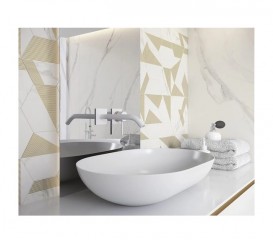 Декор Paradyz Calacatta Hexagon C матовий грес 17,1х19,8 см I-H-171X198-1-CALA.--C-N