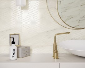 Декор Paradyz Daybreak Bianco Inserto глянцевый 29,8х59,8 см I-R-298X598-1-DAYB.BI